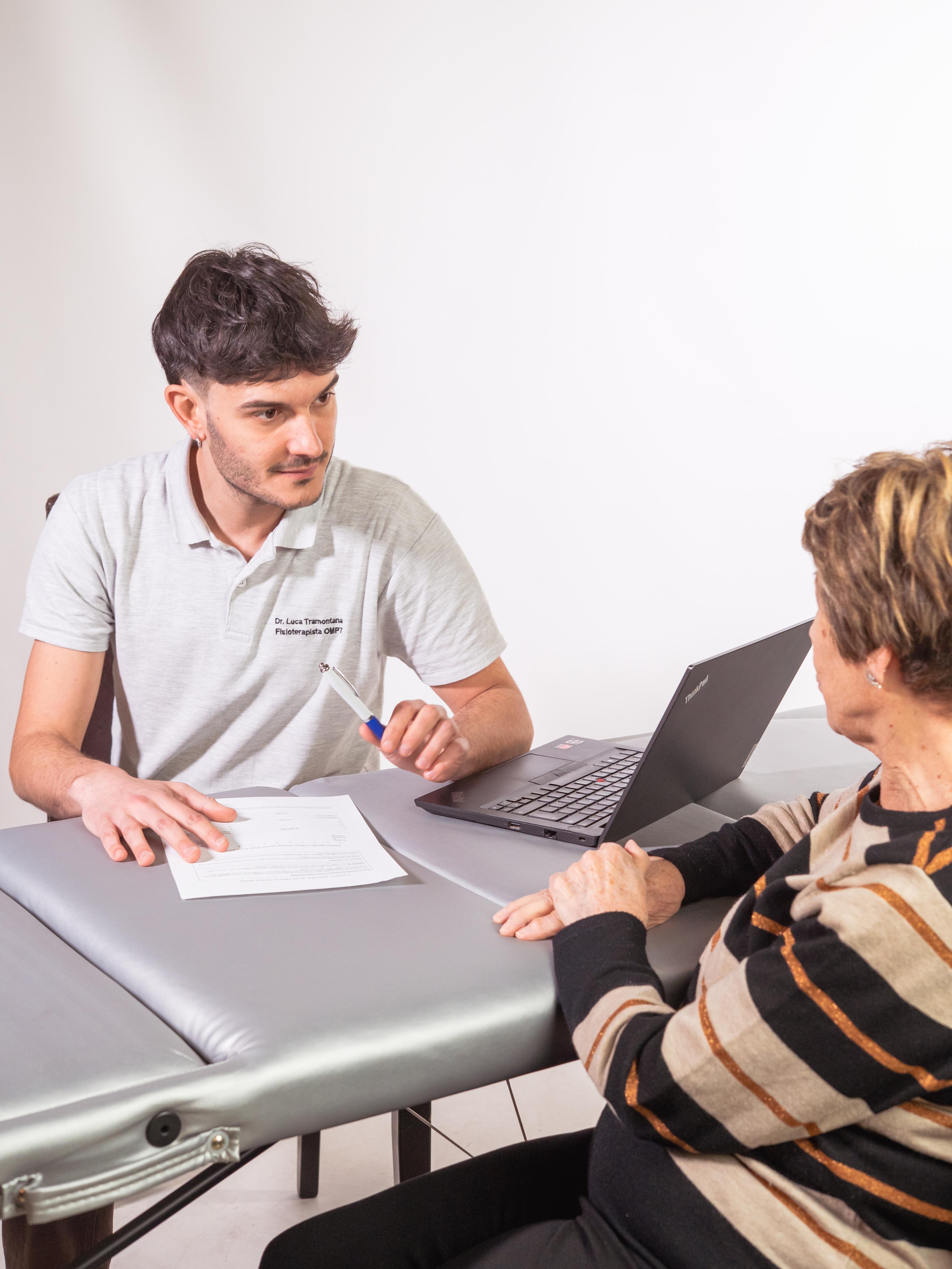 Dettaglio dello studio di fisioterapia